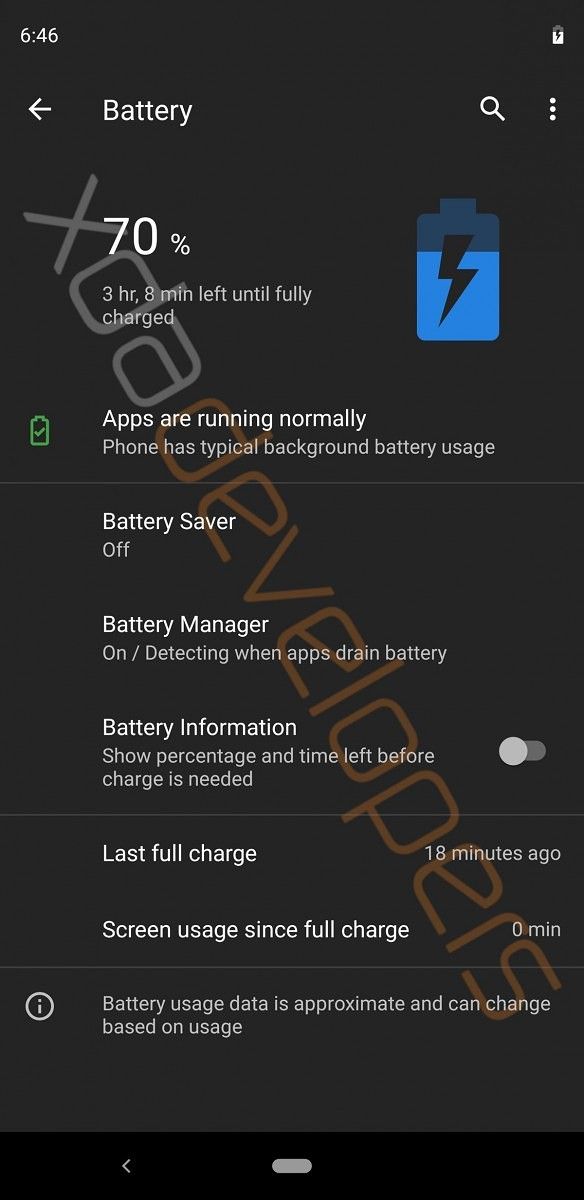 Android Q Dark Mode