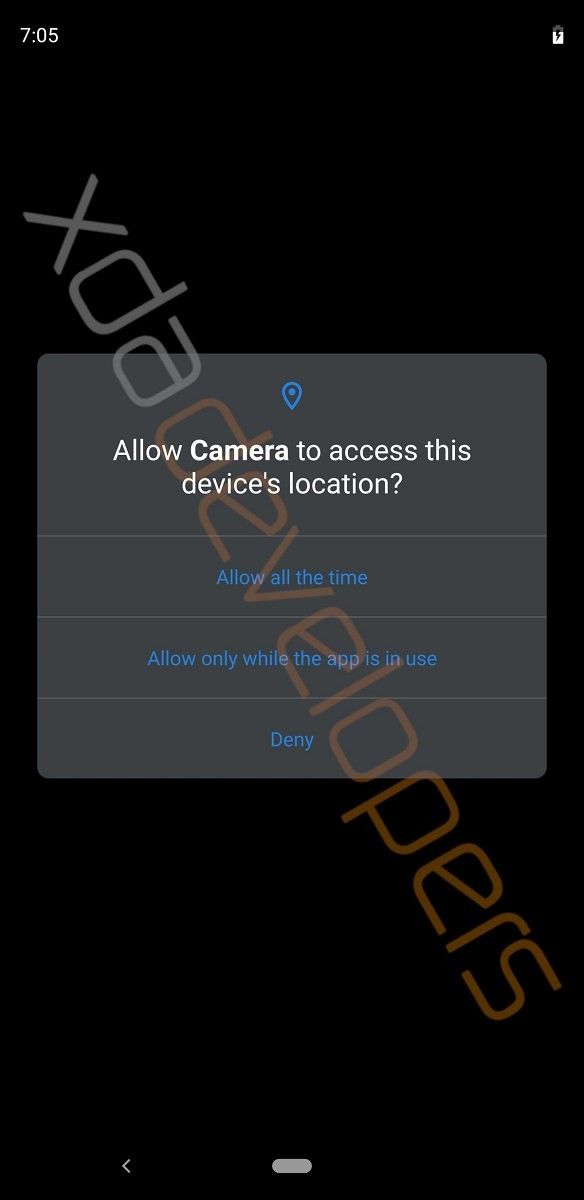 Android Q Permissions