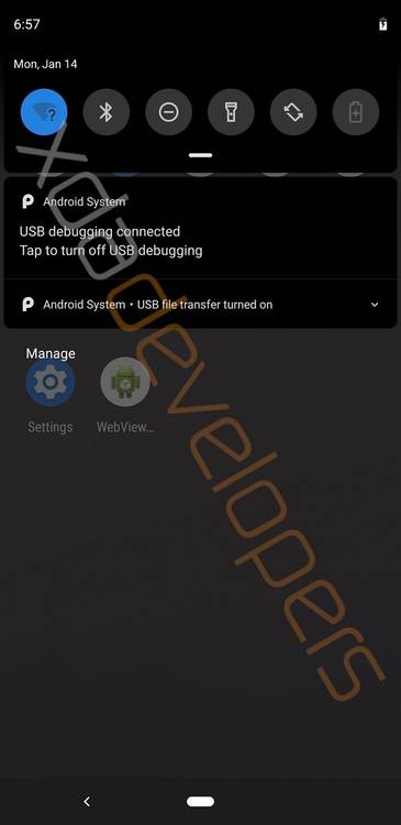 Android Q Dark Mode