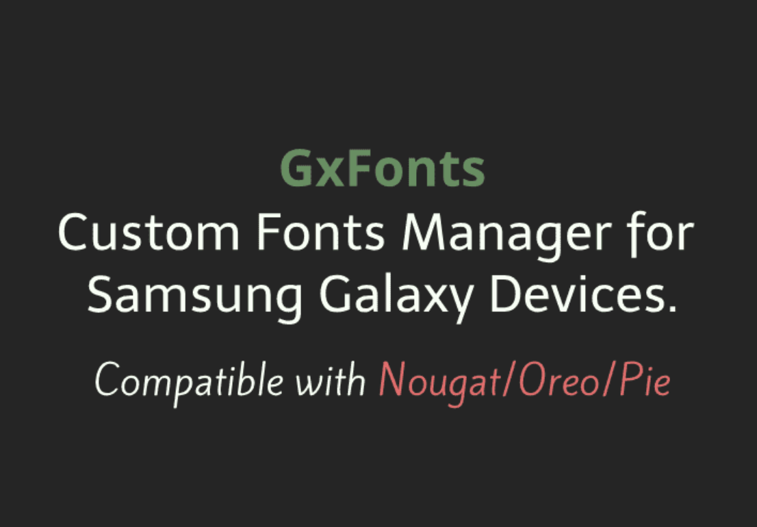 font | XDA