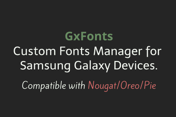 Gxp Font font | XDA