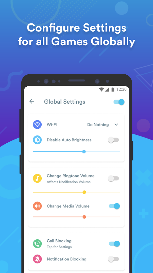 Gaming Mode is an app that automatically configures settings while ...