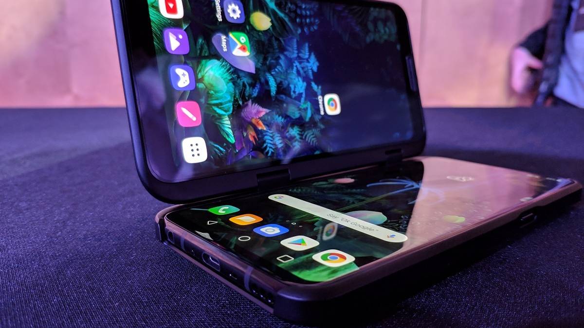 LG V50 with Dual Screen