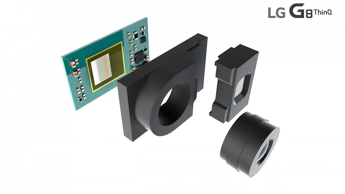 LG G8 ThinQ's Time of Flight Sensor from Infineon Technologies AG