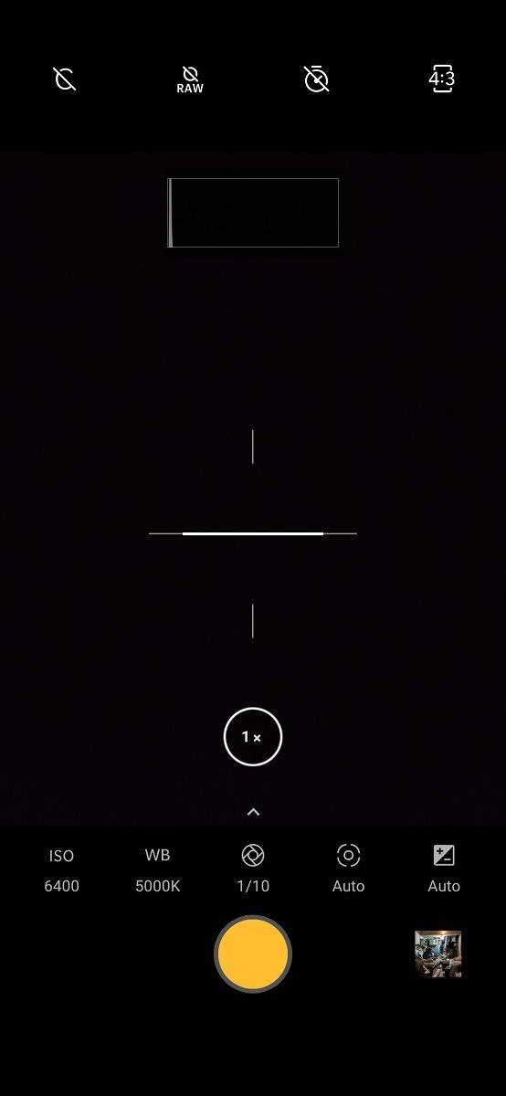 OnePlus 6T OxygenOS camera pro mode