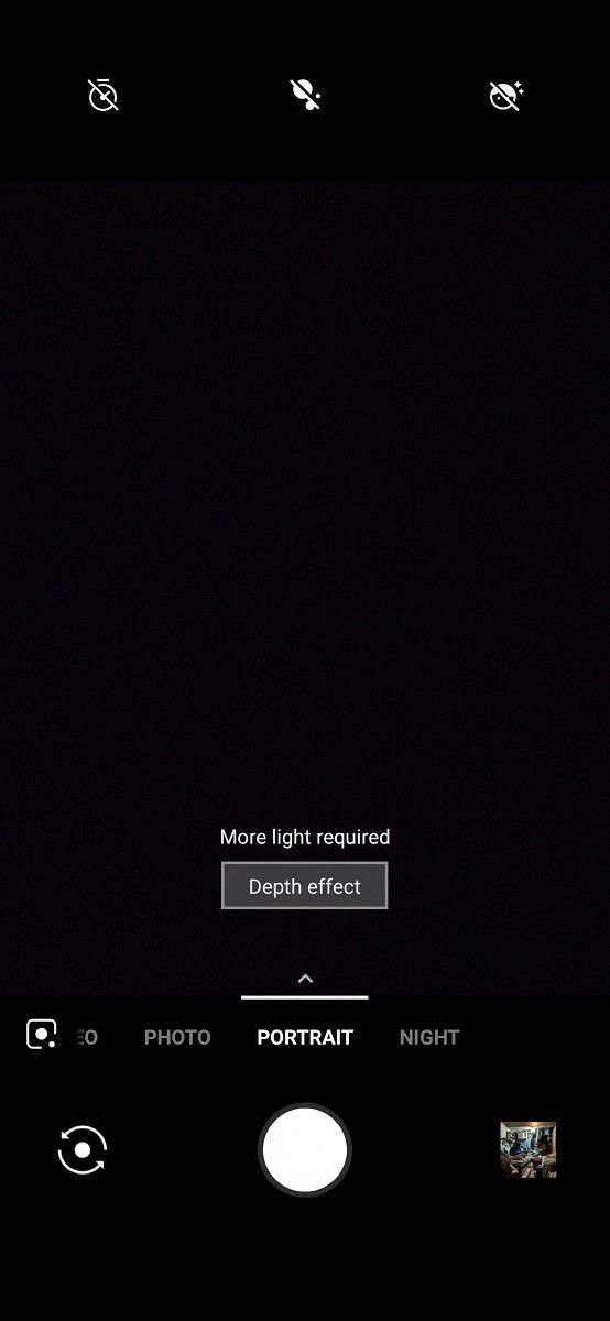 OnePlus 6T portrait mode