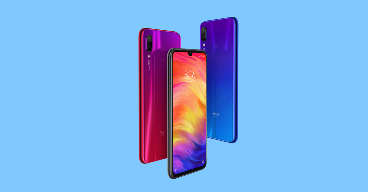 Redmi Note 7 Embodiment Redmi Note 7 Performance Redesigned 9999 Mi India
