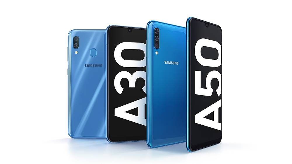 Samsung Galaxy A50 and Samsung Galaxy A30