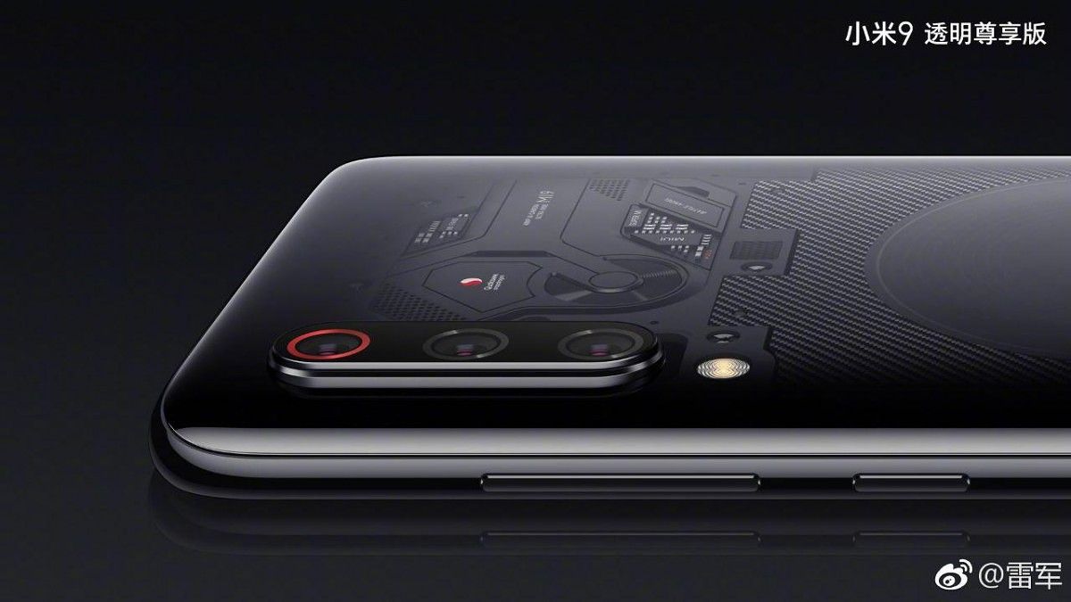 携帯電話本体 Xiaomi Mi 9 Transparent Edition 8/256 Xiaomi Mi 9 Transparent Edition, Snapdragon 855 12GB,256GB