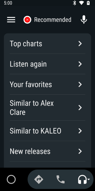 YouTube Music gets updated with Android Auto support