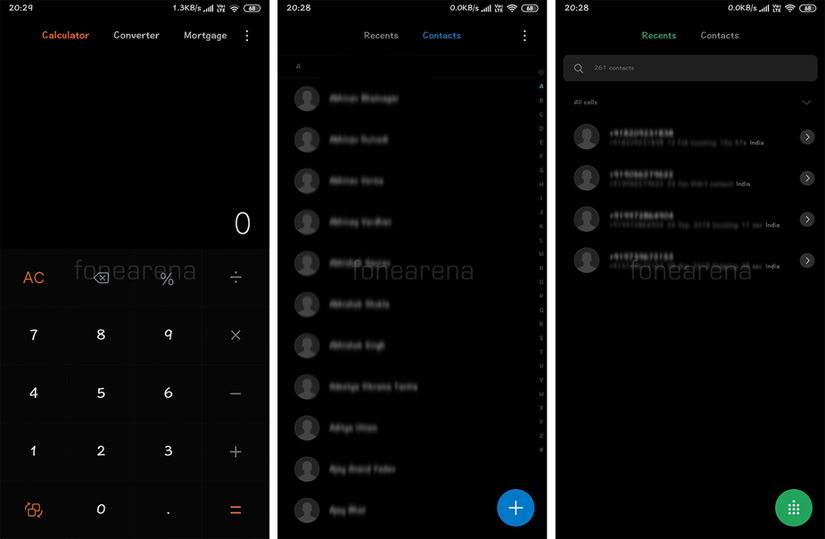 miui 10 global beta dark theme