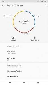Razer Phone 2 Android Pie Digital Wellbeing