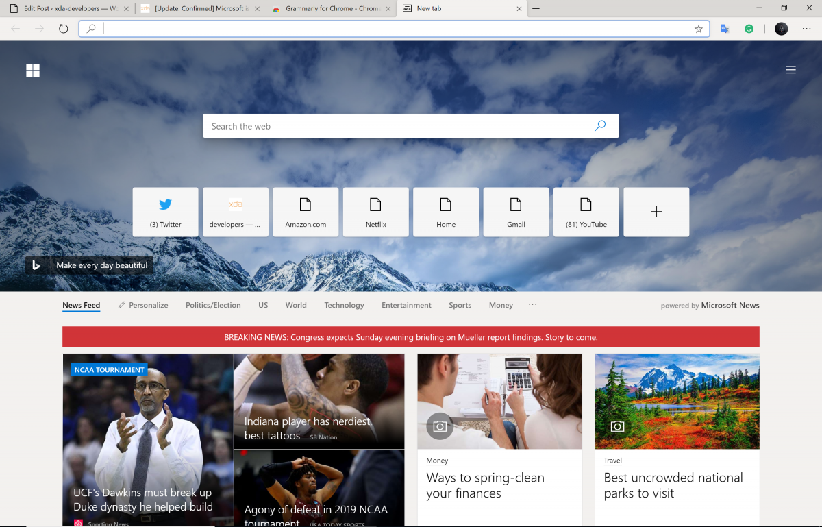 Microsoft Edge Chromium