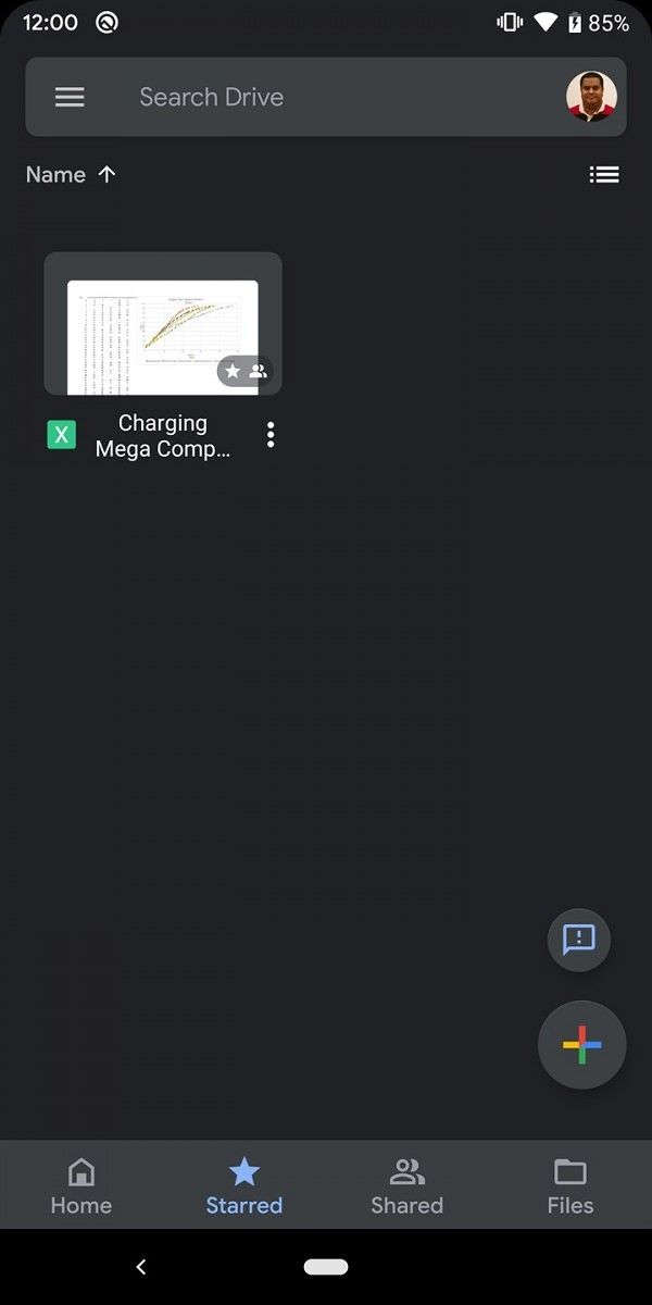 Google Drive Dark Theme