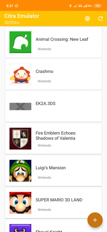Citra for Android Nintendo 3DS Emulator
