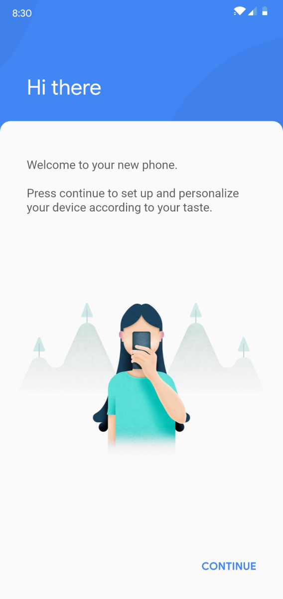 OxygenOS Setup Wizard Redesign