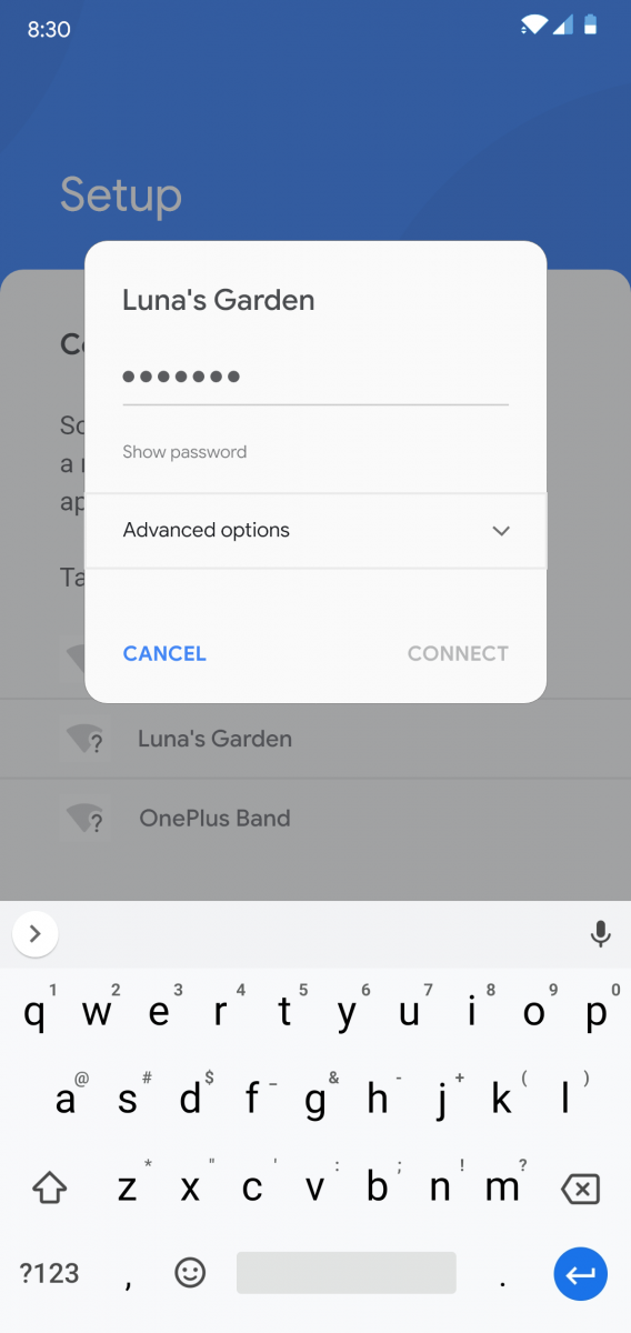 OxygenOS Setup Wizard Redesign