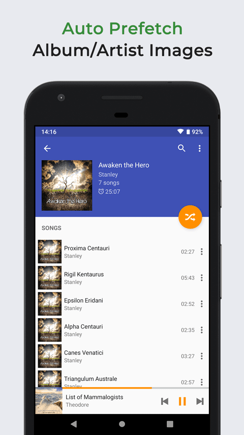 Omnia Music Player is a new Material Design audio player with Google ...