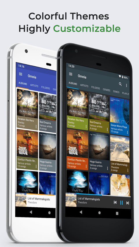 Omnia Music Player is a new Material Design audio player with Google ...