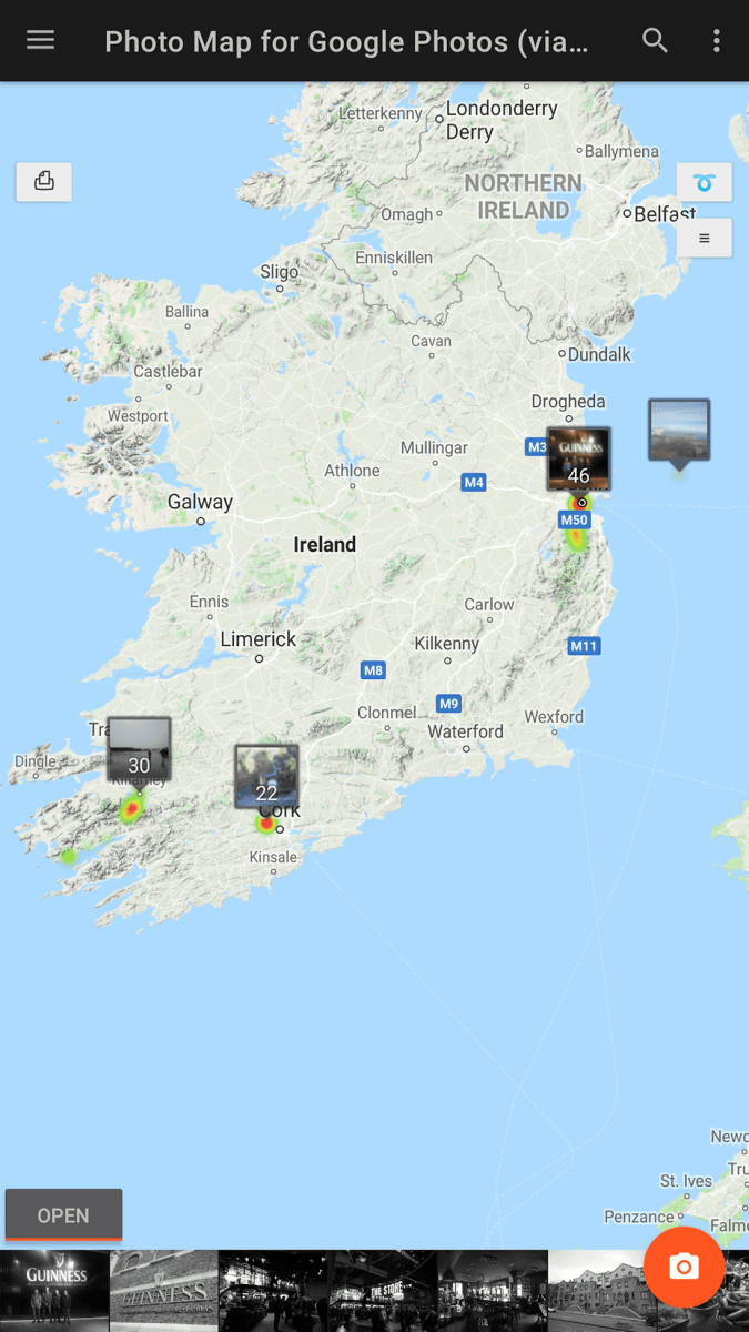 Photo Map for Google Photos