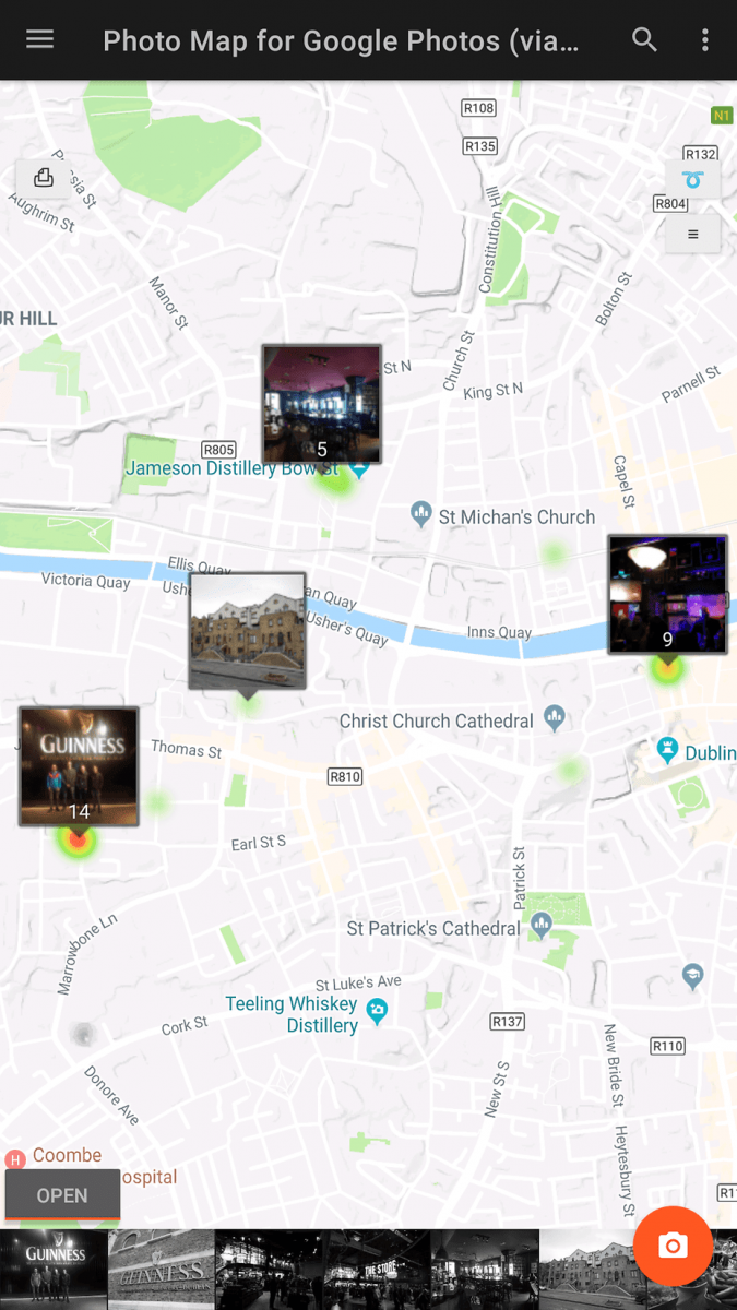 Photo Map for Google Photos