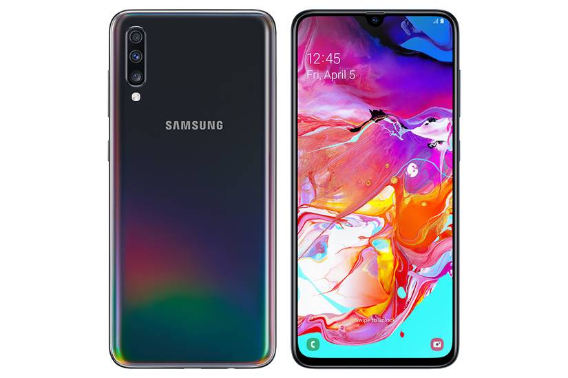 samsung galaxy a70 black