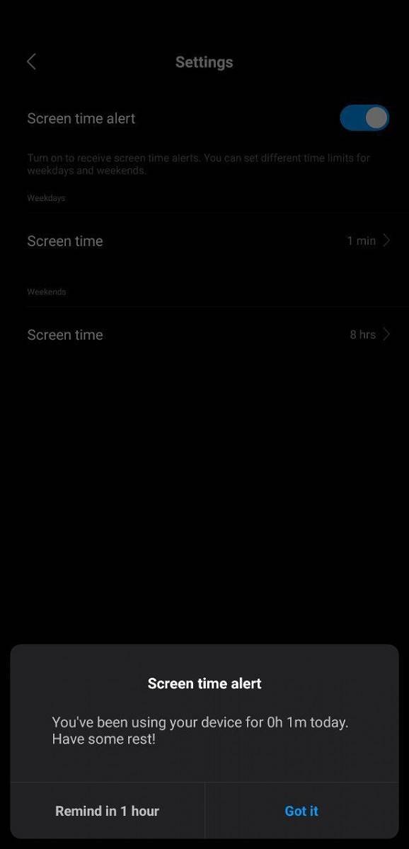 miui 10 beta digital wellbeing