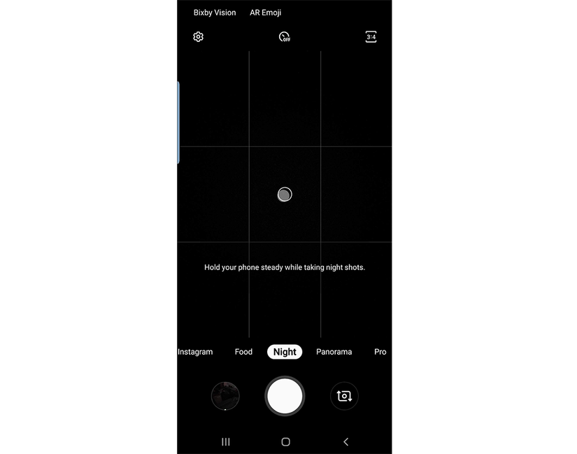 samsung galaxy s10 night mode