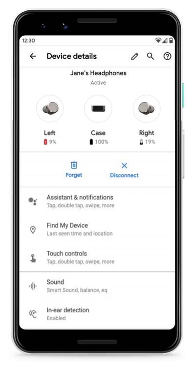 Android Q new Bluetooth settings