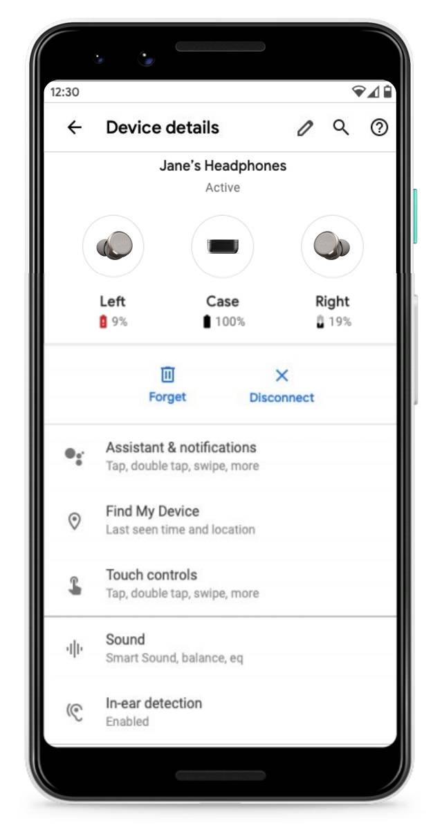 Android Q new Bluetooth settings
