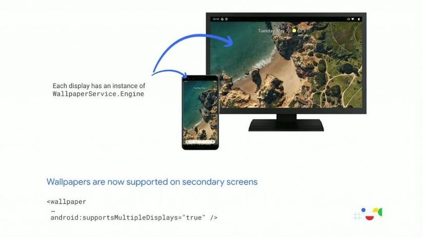 Android Q desktop mode wallpapers