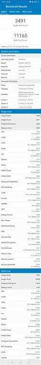 CPU speed on the OnePlus 7 Pro
