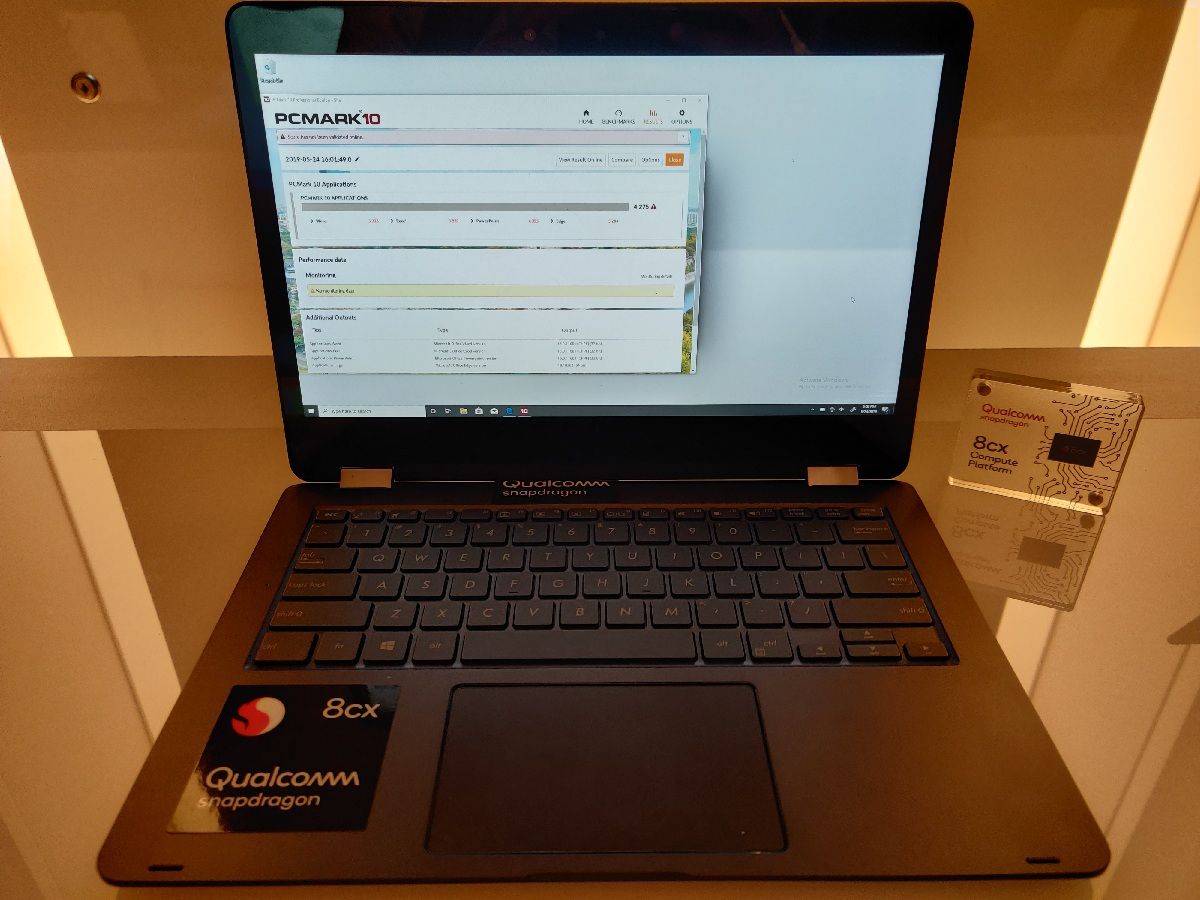 PCMark10 on the Snapdragon 8cx