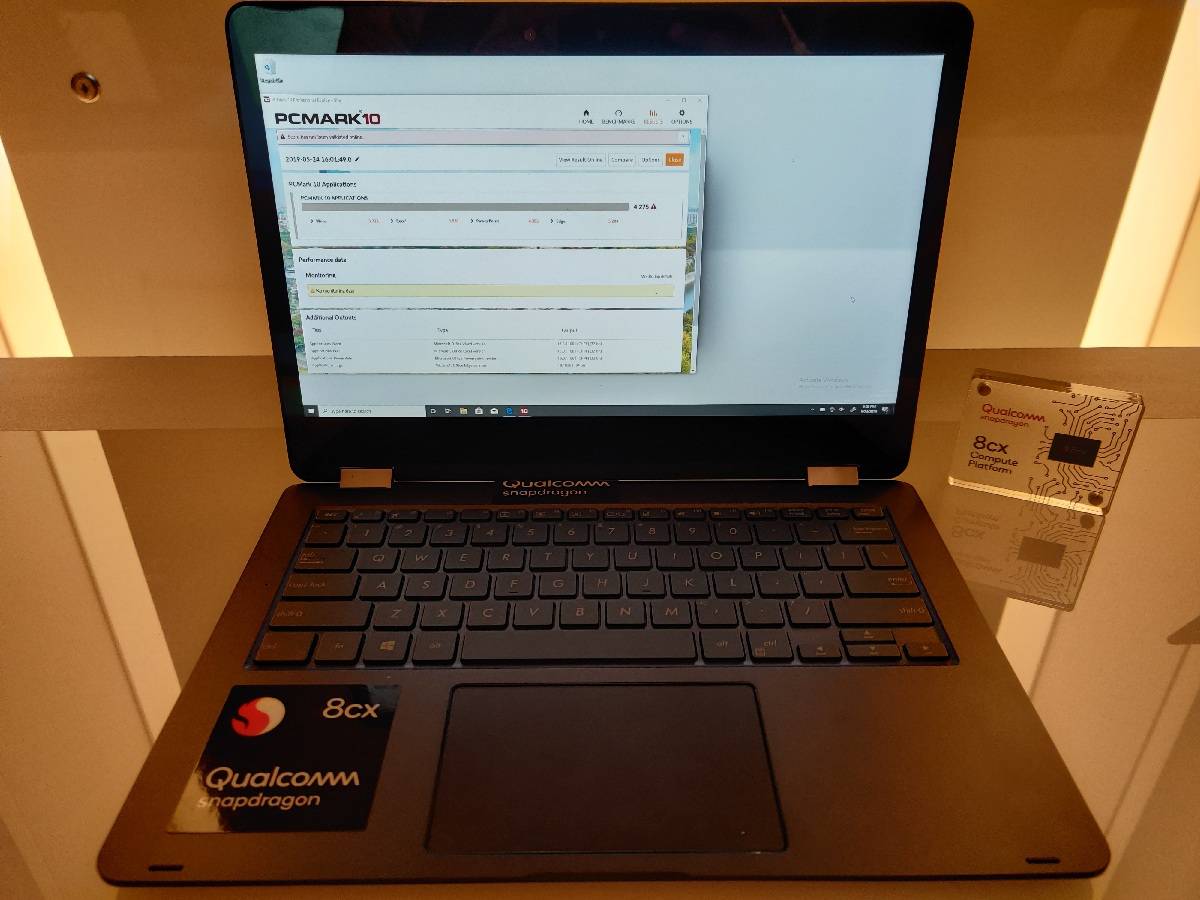 PCMark10 on the Snapdragon 8cx