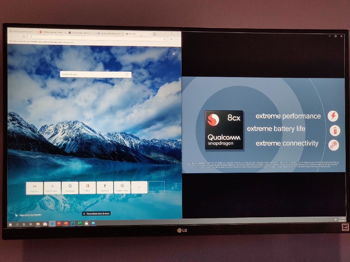 Chromium-based Edge browser and Video playback on the Snapdragon 8cx running Windows 10
