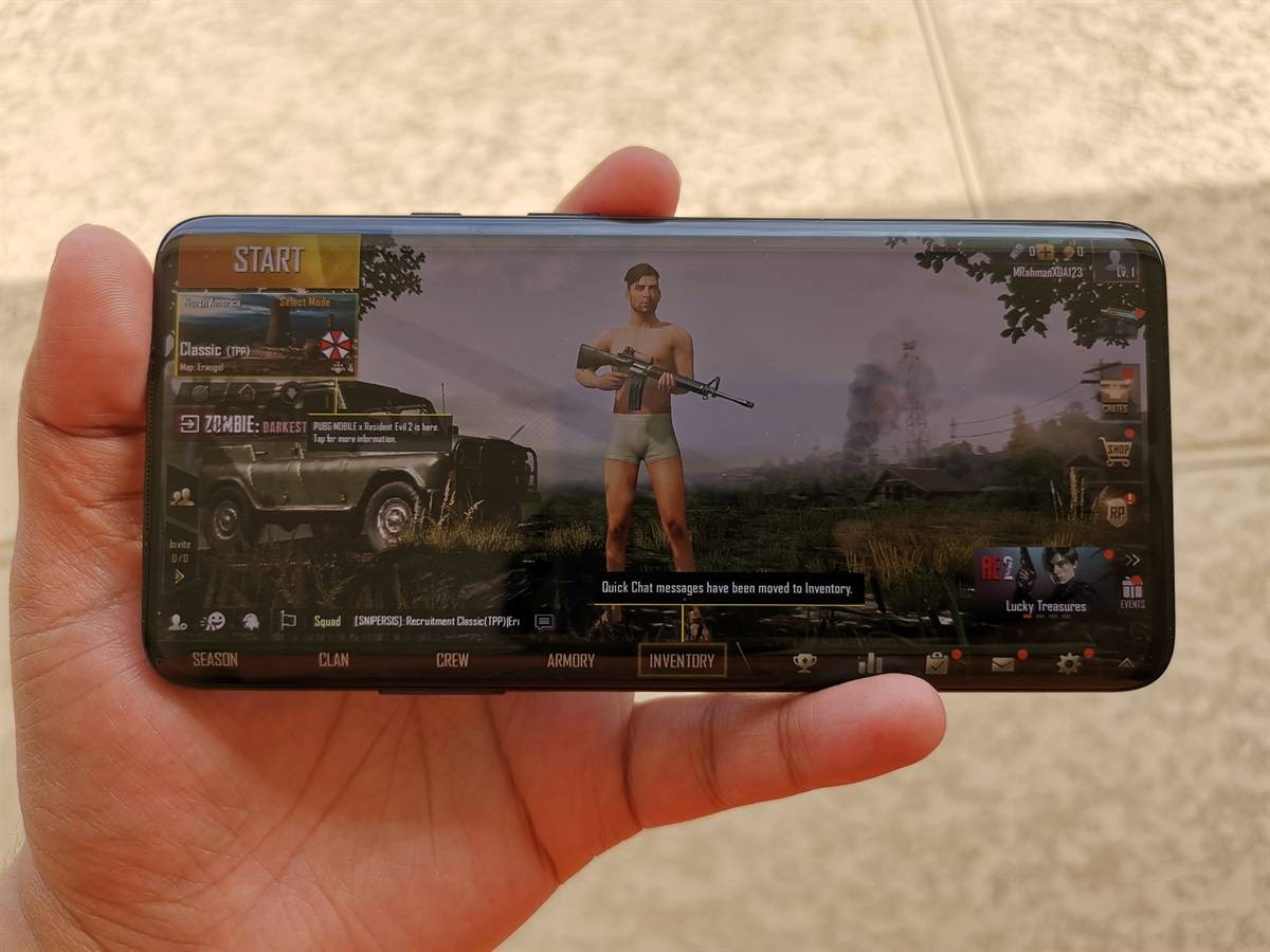 PUBG on the OnePlus 7 Pro