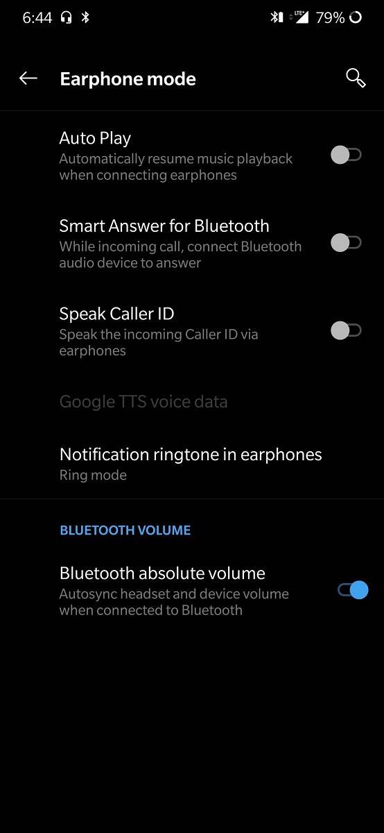 OnePlus Bullets Wireless 2 earphone mode