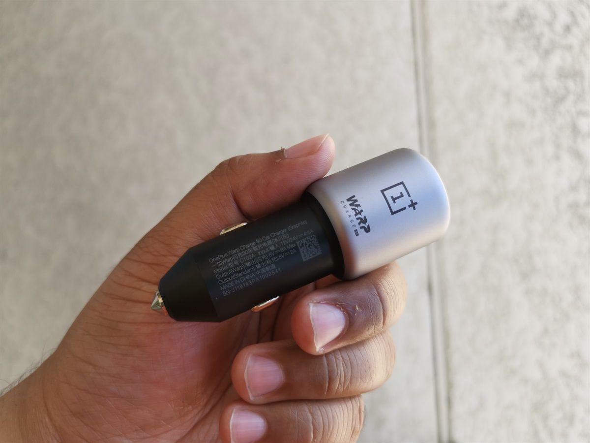 Warp Charge 30 Car Charger for the OnePlus 7 Pro