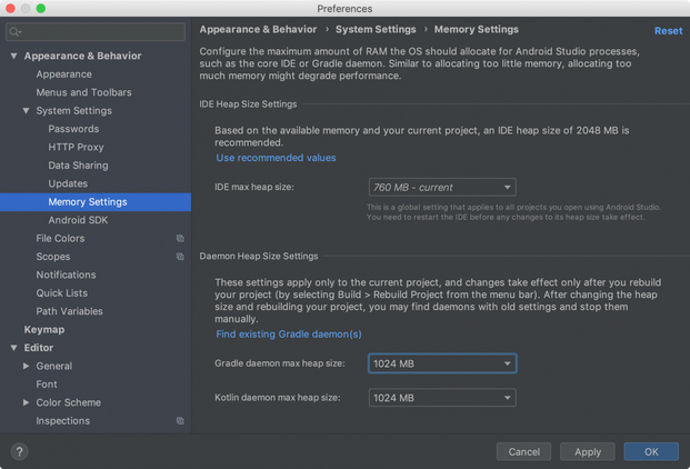 Android Studio 3.5