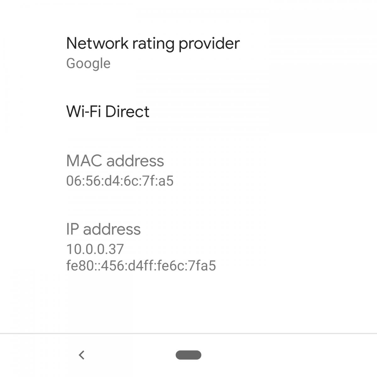 Android Q MAC Address Randomization