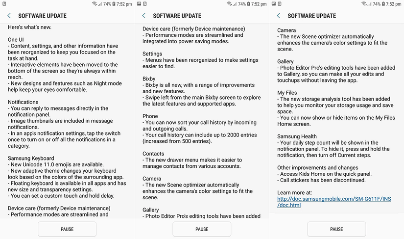 galaxy on7 prime android pie one ui