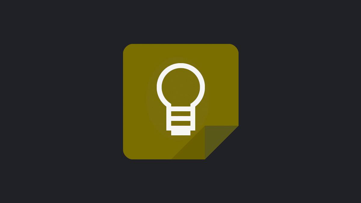 google keep notes dark mode