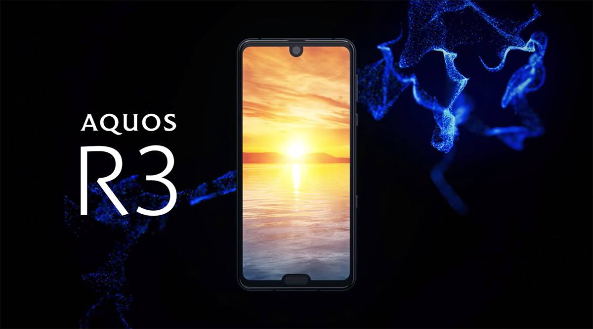 Sharp Aquos R3 features a crazy dual notched 120Hz QHD+ display