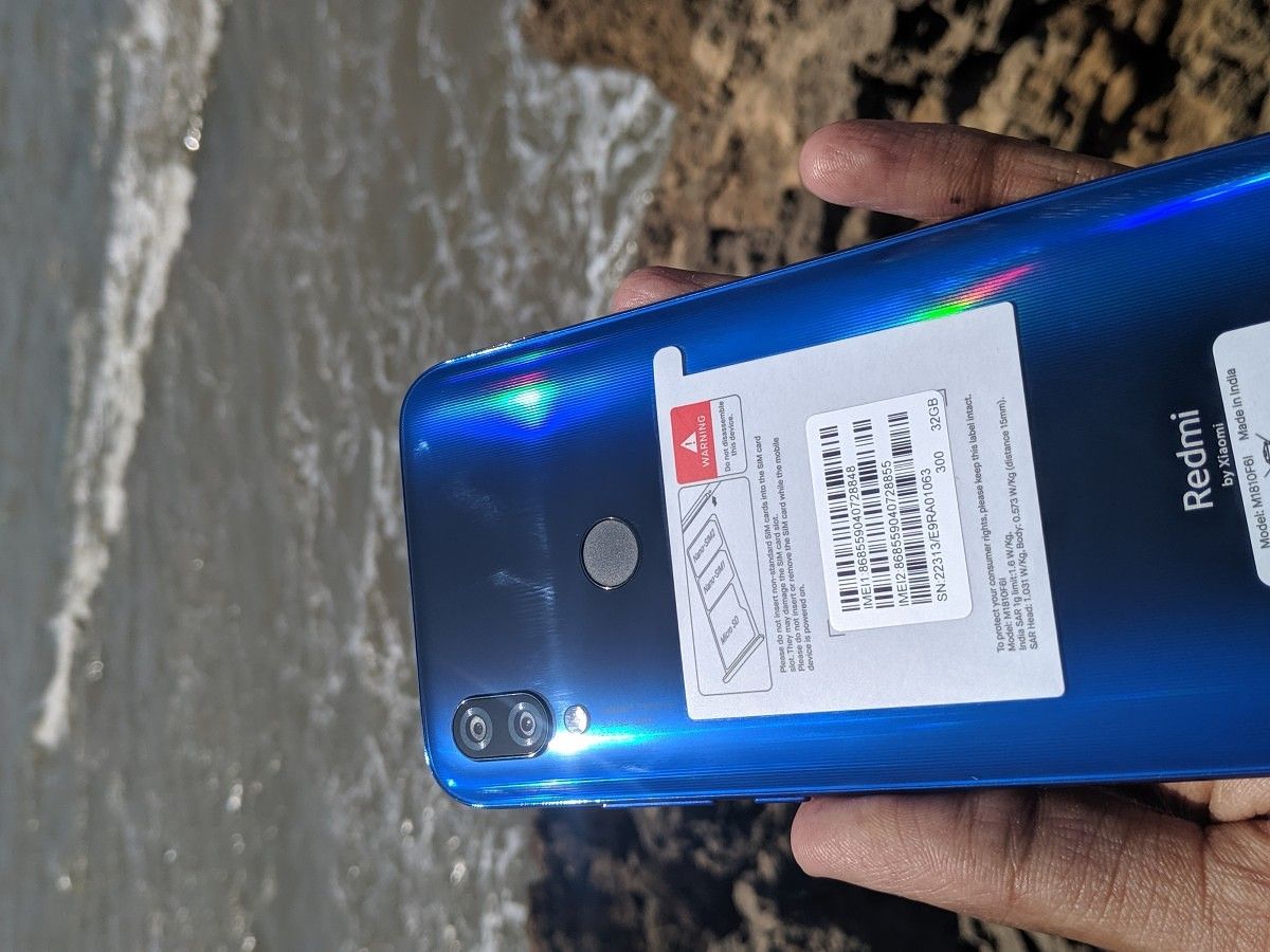 Redmi Y3 design