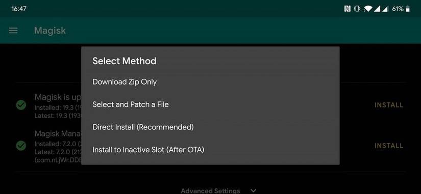 OnePlus 7 Pro Magisk