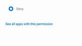 Android Q location permissions