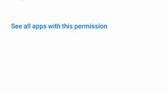 Android Q permission control