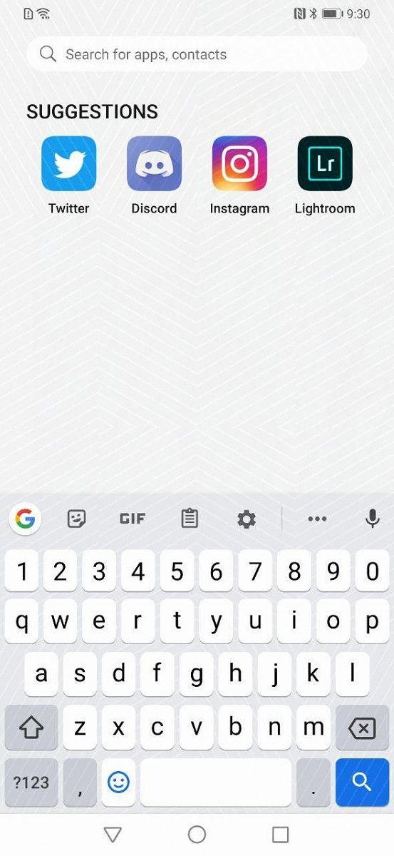 EMUI 10 launcher app shortcuts