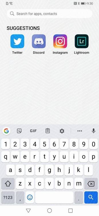 EMUI 10 launcher app shortcuts