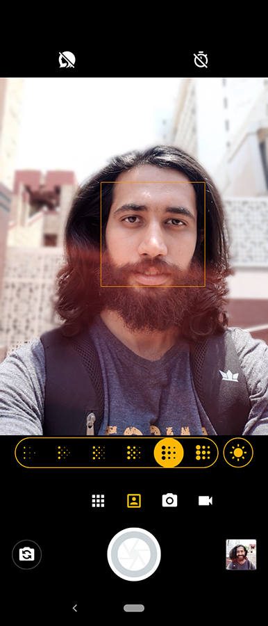 Motorola one vision camera